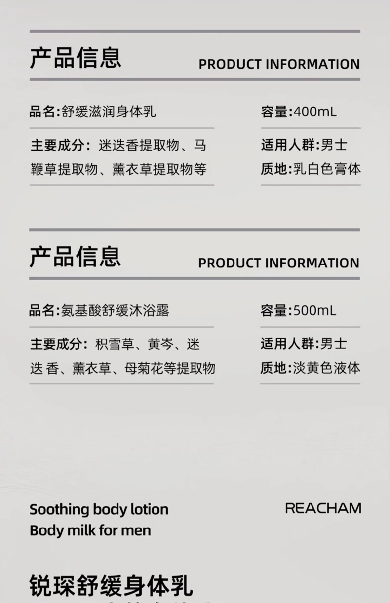 男士身體護(hù)理